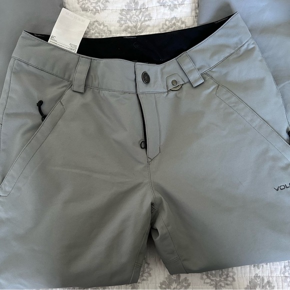 Volcom Gray Snowboard / Ski Pants Size Small - Picture 4 of 4